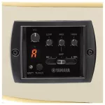 Yamaha® APX600 กีตาร์โปร่งไฟฟ้า 41 นิ้ว White ไม้สปรูซ ลำตัวบาง เครื่องตั้งสายในตัว + แถมฟรีกระเป๋า & ถ่าน & ประแจ & คู่มือ ** ประกันศูนย์ 1 ปี **