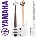 Yamaha® TRBX305 กีตาร์เบส 5 สาย แบบ Active ไม้โซลิดมะฮอกกานี คอเมเปิ้ล/มะฮอกกานี 5 ชั้น ปิ๊กอัพฮัมคู่ ** ประกันศูนย์ 1 ป