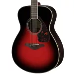 YAMAHA® FS830 40 -inch guitar, Top Sol, Steprus/Rose Wood Concert + Free Bag & Tuner & Capo & Pick