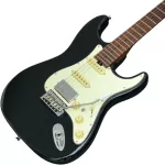 PARAMOUNT PE104 Electric guitar Strat 22 Frett Jumbo wooden wooden neckwood, candian maple, piercraft, HSS can cut coil + free stringing free ** 1 year warranty **