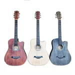 38-inch Martin Lee Guitar with iron neck, adjustable neck, with steel, MD-711C or MD-38C Martinlee Matin Lee