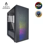 AZZA ATX Mid Tower Tempered Glass ARGB Gaming Case CELESTA 340 – Black