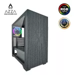 AZZA ATX Mid Tower Tempered Glass ARGB Gaming Case HIVE 450 – Black