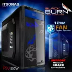 ITSONAS Computer case Blackburn Black-Blue