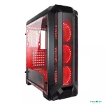 Tsunami Computer case NP Pro Hero K2 Black-Red