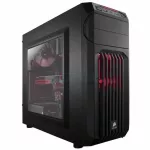 CORSAIR เคสคอมพิวเตอร์ ATX Case NP Spec-01 Red-Led