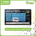 CHI-LA POWER SUPPLY อุปกรณ์จ่ายไฟ  600W C-005 Warranty 2 Years INGRES