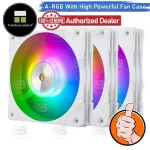 [CoolBlasterThai] Thermalright TL-B12W-S 3 PCS 2000+RMP A-RGB Static Pressure Fan Case size 120 mm. ประกัน 3 ปี