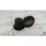 Cafe R'ONN Coffee Caps, 100% Arabica, 3 black roasted, 30 capsules 10/box. Can be used with the Nespresso *