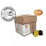 Cafe R'ONN Coffee Caps, 100% Arabica, 4 -roasted, roasted, roasted, dark roasted, black, 60 capsules 15/box Can be used with Dolce Gusto ®*