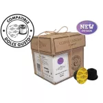Cafe R'ONN Coffee Caps, 100% Arabica, 4 -roasted, roasted, roasted, dark roasted, black, 60 capsules 15/box Can be used with Dolce Gusto ®*