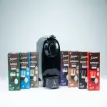 กาแฟแคปซูลฟอร์ติสิโม Fortisimo Cafe Ron ที่เข้ากันได้กับเครื่องชงเนสเพรสโซ่ เอสเพรสโซ่ อาราบิก้า Espresso Arabica 10 แคปซูล