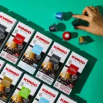 Kimbo Nespress Coffee Capsule, Uncle Koko Inthaso, Arabica 100% 10 capsules per 1 box imported from Italy.