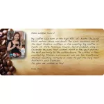 Cafe R'ONN Coffee Caps, 100% Arabica, roasted in the middle of the espresso 10/box. Can be used with the NESPRESSO *