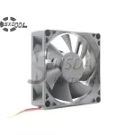 Sxdool 80 Mm Case Fan 8025 80*80*25 Mm Sleeve Bearing Dc 12v 0.22a 3pin Server Inverter Pc