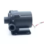 SC600 12V Computer Water Cooling Pump 600 L/H G1/4 "Input and Left Output Damping Ceramic Shaft Core Mounting Bracket