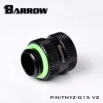 Barrow Extended 15mm Long Fitting G1/4 M to F Extended Connect Adapter Male to FeMale Increase 15mm Length Connector Cooling System