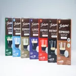 กาแฟแคปซูลฟอร์ติสิโม Fortisimo Cafe Ron ที่เข้ากันได้กับเครื่องชงเนสเพรสโซ่ เอสเพรสโซ่ ฟอร์เต้ Espresso Forte 10 แคปซูล