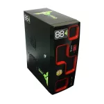 จีวิว เคสจีวิวเกม GVIEW GAME HR สีดำ-สีแดง GVIEW 600W12CM.G-003 NEW กดสั่งครั้งละ 1 ตัว