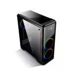 Review of empty case, RGB, Clear GVIEW i3-61, black with multi-purpose controller Press 1 order at a time.