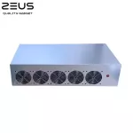 X79 Case Case 9GPU MINING Case Aluminum Lightweight with Power Switch buttons