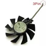 T128015S 75mm 49*46*17mm 0.32AMP 4pin for Hasee GM50TI GTX750TI GTX950 GTX960 Graphics Video Card VGA FAN