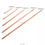 Pure Copper Tube Tubing For Computer Lap Cooling Notebook Heat Pipe Flat Or Round 80/130/170/220/300mm Optional