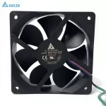 Cooling Fan for Delta NFB10512HF-7F03 DC 12V 0.39A 3-Wire 3-Pin Connector 70mm 105x105x32mm Server Square Cooling Fan