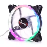 Led Case Fan 120mm Fans Silent Sleeve Bearing3pin/4pin Desk Pc Fan Computer Cooling Cooler Cpu Coolers Radiators For Pc