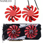 2PCS/Lot for Gainward GeForce GTX 1070/1070TI HERD Edition GPU Cooler Palit GTX 1080 GTX1070 OC Video Alternative Cooling Fan