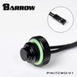 Barrow G1/4 10k Black Silver Temperature Water S Sealing PLUG WATER COOLING PC Application Accessories Water Fitting TCWD-V1