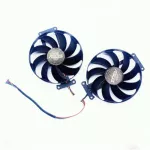 2PCS FDC10H12S9-C RTX 2060 Super 2070 GTX1660 Ti Cooling Fan for Asus GTX 1660 1660TI Dual EVO OC RTX2060 COOLER FAN