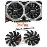 New for MSI RTX2060 Ventus XS 6G GTX1660 GTX1660TI GRAPHICS VIDEO CORD COOLING FAN 1SET