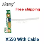 For Asus X550 X550V X550C X550CC X550CA X550VC X550V Switch Board Power Button Board with Cable