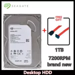 Seagate 1TB Desktop HDD SATA 6Gb/s 64MB Cache 3.5-Inch 7200 RPM Internal Bare Drive ST1000DM003