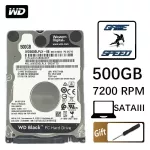 WD Black 500G 2.5" SATA III Internal Hard Disk Drive 500Gb gaming game HDD HD Harddisk 32M 7mm 7200 RPM for Notebook Laptop