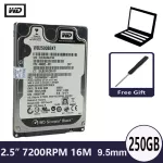 WD Black 250Gb 2.5" SATA II Internal Hard Disk Drive HDD HD Harddisk  16M 9.5mm 7200 RPM for Notebook Laptop