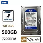 WD BLUE 500GB Internal Hard Drive Disk 3.5" 7200RPM 16M Cache SATA III 6Gb/s 500G HDD HD Harddisk for Desktop Computer