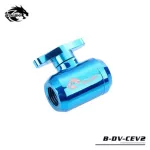 ByKski Water Cooling Fitting Rigid Tubing Fitting Compression Kit Valveangled 90ExtendersMetal Hard Pipe 7 in 1