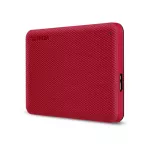 เอ็กซ์เทอนัลฮาร์ดดิสก์ 1TB สีแดง Toshiba Canvio V10