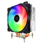 Snowman 4 Heat Pipes CPU COOLER 120mm PWM 4PIN RGB PC Quiet Intel LGA 1150 1151 1155 x79 x99 AMD AM3 CPU COOLING FAN i5