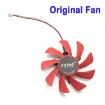 85mm T129215sh 2pin Gtx 1050 Mini Cooler Fan Replace For Zotac Geforce Gtx 1050 Mini 2gb Geforce Gtx 1050 Ti Mini 4gb Cards