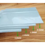 High Conductive Silica Gel Sheet 100*100*0.5mm 1mm 1.5mm 2mm 3mm 6w Cpu Memory Heat Dissipation Silicone Pad Silicone Grease