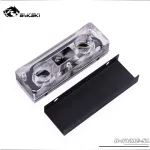 ByKski SSD Water Block M.2 Solid State Disk Radiator Cooling Acrylic Copper B-NVME-SL