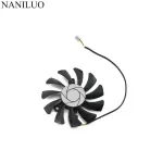 Ha8010h12f-Z 75mm 2pin Gtx 1030 Fan For Msi Geforce Gtx 750ti 750 N740 Gtx730 Gtx740 R7 250 Graphic Card Cooling