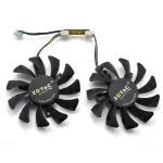 Gtx 970 4pin Cooler Fan For Zotac Gtx 970 4 Gb Amp Extreme Core Edition Zt-90101-10p Video Card With Heatsink Radiator