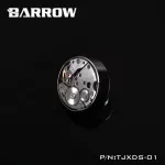 Barrow TJXDS-01 S Plug Steam Punk Mechanical Gear Time Clocks Decoration Silver/Gold Water Cooler Hand Twist Fitting Gadget