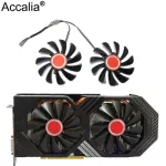 2PCS/SET95mm FDC10U12S9-C CF1010U12S CF9010H12S XFX RX580 GPU COOLER FAN for HIS RX 590 580 GROPHICS CORD COROLING