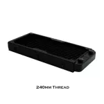 PC Water Cooling Aluminum Radiator Multi-Channels 60mm 90mm 120mm 240mm for Computer LED Beauty Apparatus