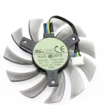 New 75mm T128010su 0.35A Cooling Fan for Gigabyte GTX 670 680 760 Ti G1 GTX 770 780TI Fan GTX Titan Fan Video Card Carard